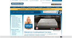 Desktop Screenshot of materassi.com